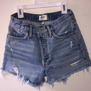 Agolde High-Waisted Jean shorts